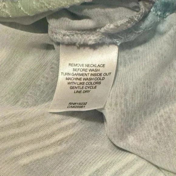 Alfred Dunner | Lady Like Chevron Lace Knit Top (1X) - Picture 11 of 11